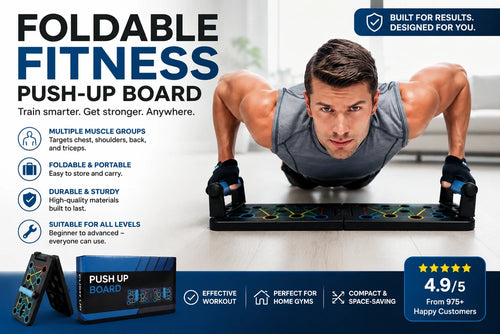 Foldable Fitness Push-up Board